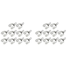 100 Pcs Twin Wheeled Carriers Drapery Rail Sliding Glider - para Home Window Curtain Tracks