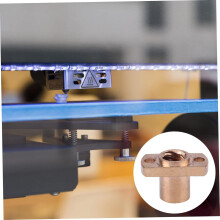12 Stück Trapezgewindemuttern für Drucker-Upgrades, kompatible Druckerteile aus Messing