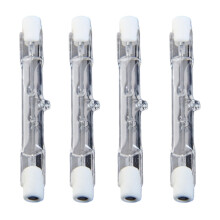 Becuri halogen R7s 120W 300V, pachet de 4 - alb cald 2700K, ediția 0923