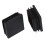 40mm x 40mm Plastic Square Tube Inserts End Blanking Caps Black 60 Pcs 2