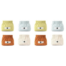 8X Corduroy Elastic Hair Tie Organizer, Portable Travel Corduroy Elastic Storage Bag,Corduroy Lipstick Bag