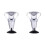 2X Wine Oxygen Pump Filter Magic Wine Decanter Wine Filter Wine Aerator Bar Tools 1