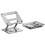 Draaibare standaard van aluminiumlegering voor laptops Grey 6