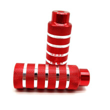 Antislip Bicycles Pegs for Mountain Bikes Cycling Bikes-Red