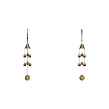2X Bells Outdoor Metal Windgong Yard Garden Hangende Ornament Decor Outdoor Garden