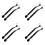 Coffee Machine Brush Cleaner Nylon Espresso Machine Brush Coffee Cleaning Tool with Spoon (8 Pack) 1