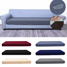 (White,1 Seater)Wasserdichte Sitze Dehnbar Sofa Sitzkissen Bezug Couch Schoner Schonbezüge