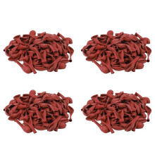 400Pcs Ruby Red Balloon New Glossy Metal Pearl Latex Balloons Chrome Metallic Colors Air Balloons Wedding Party