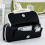 (Black) Large Pencil Bag for Students - School Organizer 4