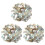 300X, 15mm Pearl Buttons  of Pearl Shell Flower Button 1