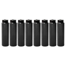 8Pcs Fahrradrasten, Aluminiumlegierung Anti-Skid Bleifuß Fahrradpedale BMX Pegs für MTB Fahrrad Radfahren Hintere Stunt 3/8 Zoll Achsen