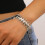 Unique Gothic Centipede Design Alloy Bracelet Lightweight 4