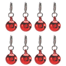 8X Gloeckchen Klingel Bell Anhaenger Fuer Hunde Katze Halsband Leine Rucksack
