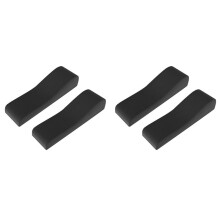 Cojines ErgonóMicos para Reposabrazos de Silla, Alivio de PresióN con Almohadillas de Espuma ViscoeláStica para Reposabrazos, Juego de 4 Piezas de