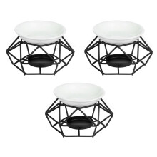 3X Delicate Romantic Ceramic Tealight Candle Holder Oil Burner Aroma Diffuser Furnace Home Decoration Stylish Design