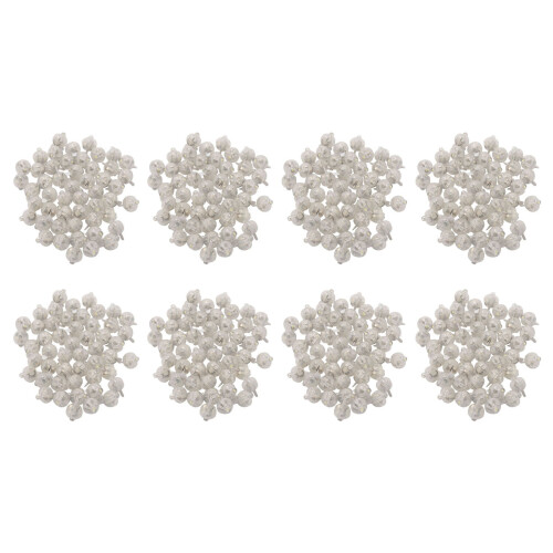 400Pcs Round LED Flash  Lamp Balloon Light Long Standby  White