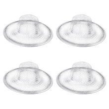 4X Stainless Diametro Superiore da 3,5 Pollici con Lavello In Acciaio