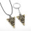 Κολιέ Δράκου The Elder Scrolls Skyrim Δεινόσαυρος Vintage Τρίγωνο Morrowind Amulet Δερμάτινη Αλυσ 2
