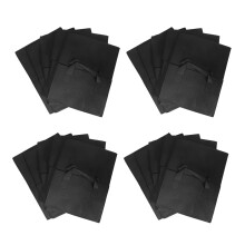 Paquete de 20 Camas de Tela Levantada Jardín, Cuadrado Jardín Flor Crecimiento Bolsa Vegetal Sembrando Bolsa Maceta Maceta con Asas para Plantas,