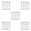 25 Piece Hand Shower Filter Core Bathroom Bathtub Shower Filter Core Water Purifier 1