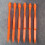18PCS Easy Orange Citrus Peeler in Bright Orange Color Kitchen Tool 4