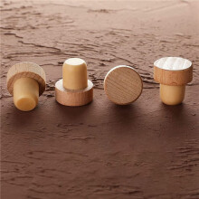 Wine Bottle Corks T Shaped Cork Plugs for Wine Cork Wine Stopper Reusable Wine Corks Wooden and Rubber (120 Pieces)