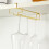 3X Vinglasställ, Underskåp Metall Vinglashållare, Stemware Rack, Hängande Vinglas Stroage Rack Organizer-A 6