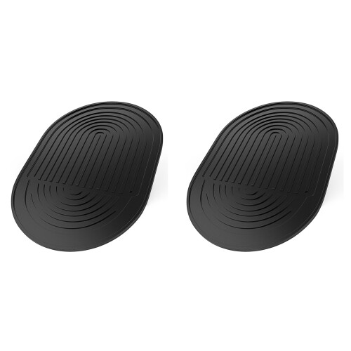 2X Mat Black for  Terra Drip Protection Underlay Accessory for Terra Water Carbonator