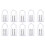 10X Anti-Theft Button Combination Padlock Digit Push Password Lock Zinc Alloy Security Lock Suitcase Luggage Coded Lock 1
