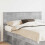 VidaXL vidaXL Headboard Concrete Grey Engineered wood 1