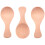 32Pcs Small Wooden Salt Spoon Solid Wood Condiments Spoon Handmade Honey Teaspoon 3