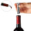 1000 Pcs 3 Inch Silver Wine Pourer Discs Drip-Proof Drip Pouring Pour Spout Pour Wine Thin Slice 5