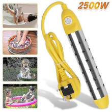 Portable water heater 2500W electric immersion fast boiler for kitchen