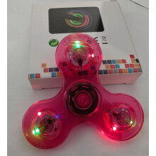 Fidget Spinner, Glödande Sensorisk Stresslindrande Leksak, Minskar Ångest, Släpper Spänning, Present Till Tonårspojkar,