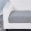 6X Stretch-Sofakissenbezug, Hochelastischer Stoff, Sofasitz, Sofabezug, Stoff, Sofakissenbezug, Grau 4