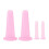 2026 Suitable Silicone Cupping Vacuum Face Suction Face Artifact Pink 1