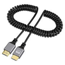 4K@60Hz Συμβατό με HDMI με HDMI/MINI HDMI/ Micro HDMI/Καλώδιο επέκτασης με σπείρωμα