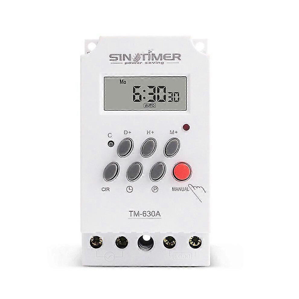 12V Dc Input Programmable 24Hrs Mini Timer Switch Time Relay Output Load High Power 30A 9771152292438