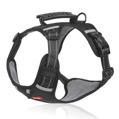 DUOMM HT-524 Αναπνεύσιμο Γιλέκο Ασφαλείας για Σκύλους, Ανακλαστικό, με Λα