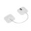 No Drilling Required Combination Refrigerator Lock - Square Password Lock Standard Size (2-Pack) White 1