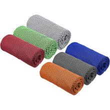 6-pakning kjølehåndkle mikrofiber sportshåndkle kjølende hurtigtørkende for fitness sport yoga camping