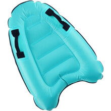 Oppusteligt bodyboard med håndtag, oppusteligt surfbræt, mini-luftmadras til strand, swimmingpool og pool