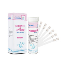 30 remsor 2-i-1 nitrat- och nitrittestkit, noggrann vattentestare för pool, damm, akvarium