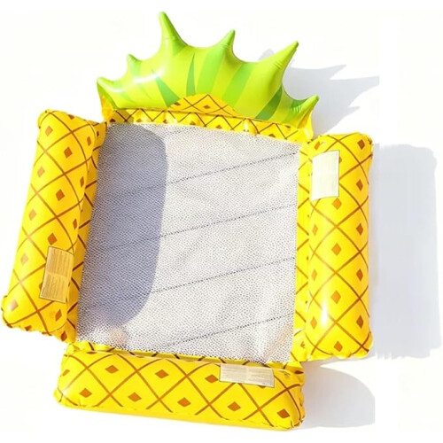 4 in 1 Inflatable Water Hammock with Net, Versatile Floating Mat for Lake and Beach