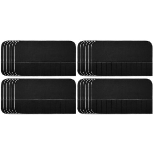 Silver Storage Bags Silver Storage Cloth  Flatware Organizer Anti Tarnish Silver Protector Bags 24Pcs