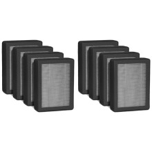 Filtro de Substituição -H128 Compatível com Purificador de Ar LEVOIT -H128, Filtro de Substituição HEPA Verdadeiro -H128 H13, Pacote com 8