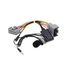 Kompatibilný s Volvo XC90 C30 C70 S40 S60 S80 V70 Bluetooth 5.0 autoadaptér so vstavaným mikrofónom pre hovory