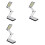 3X Super Bright COB LED Portable Desk Lamp Foldable Press Sensitive Control Battery and USB Powered (No Battery) 1