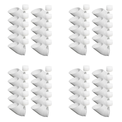 40 Sets Hydroponic Soil-Free Growing System DIY Hydroponic Nursery Garden Kit