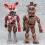 6 τεμάχια FNAF Five Nights At Freddy's Λούτρινο Αρκουδάκι 6" Φιγούρα Δράσης Μοντ 5